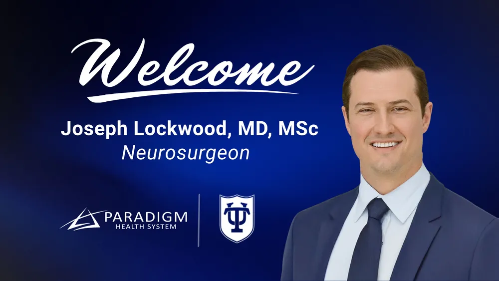 Sterling Surgical Proudly Welcomes Dr. Joseph Lockwood, Neurosurgeon